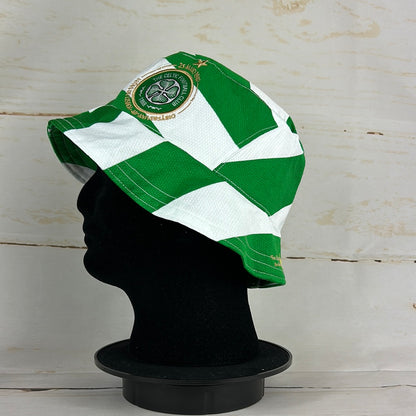 Celtic 2007-2008 Upcycled Home Shirt Bucket Hat