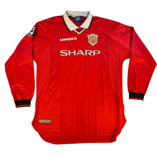 Manchester United 1998/1999 Match Worn Home Shirt