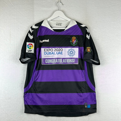 Real Valladolid 2013-2014 Player Issue Away Shirt - Large - J. Rueda 6