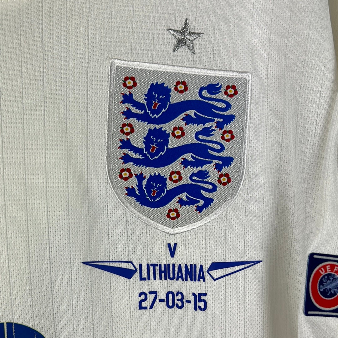 England 2014 Home Shirt - Authentic/ Player Level - Kane 18