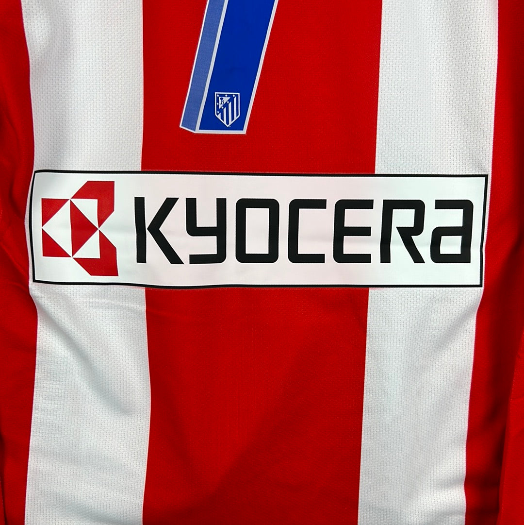 Atletico Madrid 2007/2008 Player Issue Home Shirt - Forlan 7