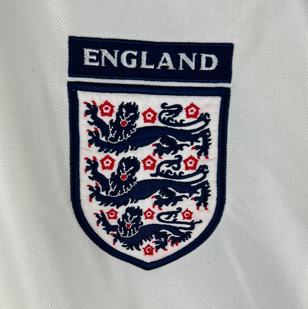 England 2000 Home Shirt - Authentic Umbro Shirt