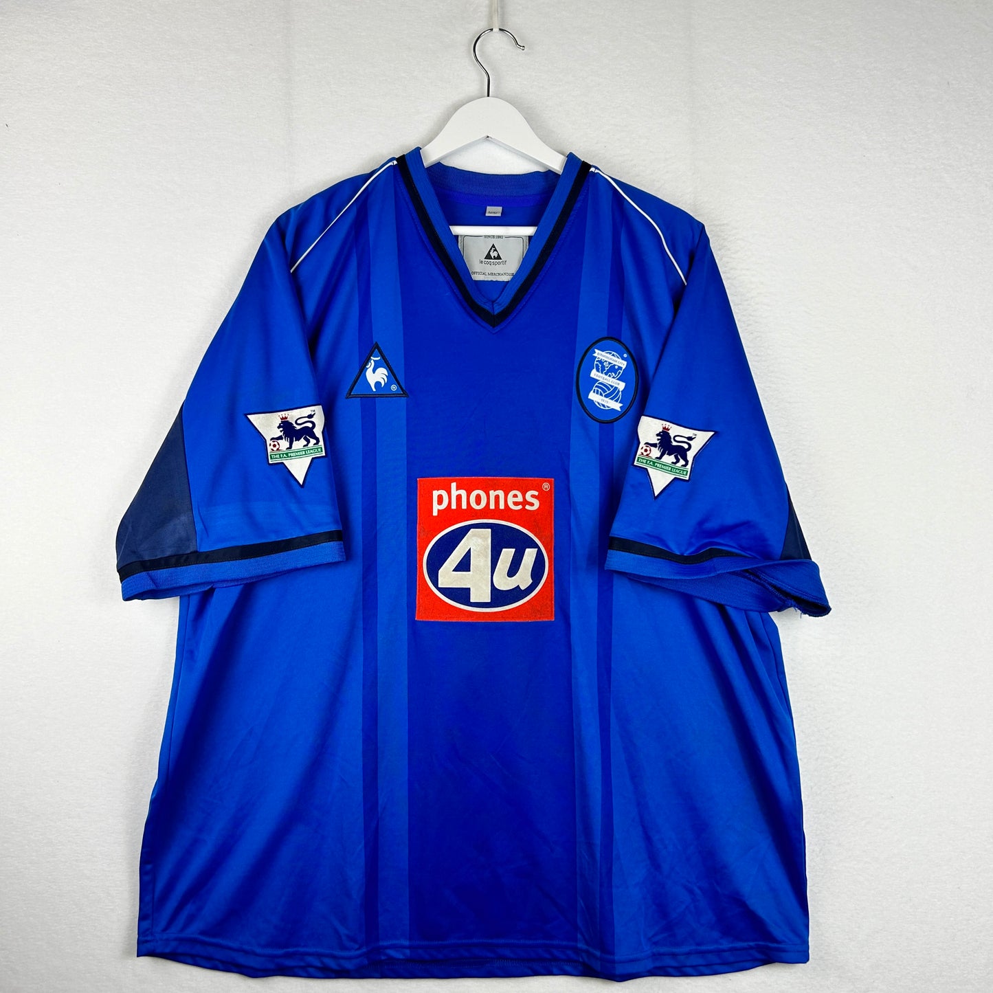 Birmingham City 2002/2003 Match Worn Home Shirt - Savage 8