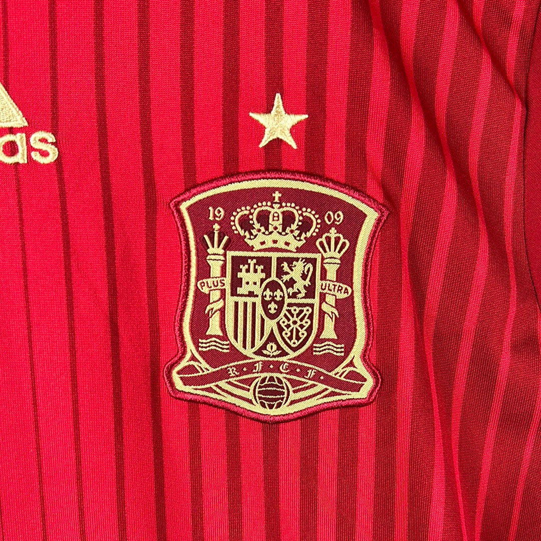 Spain 2014 Home Shirt - Small - Excellent - Adidas G85279