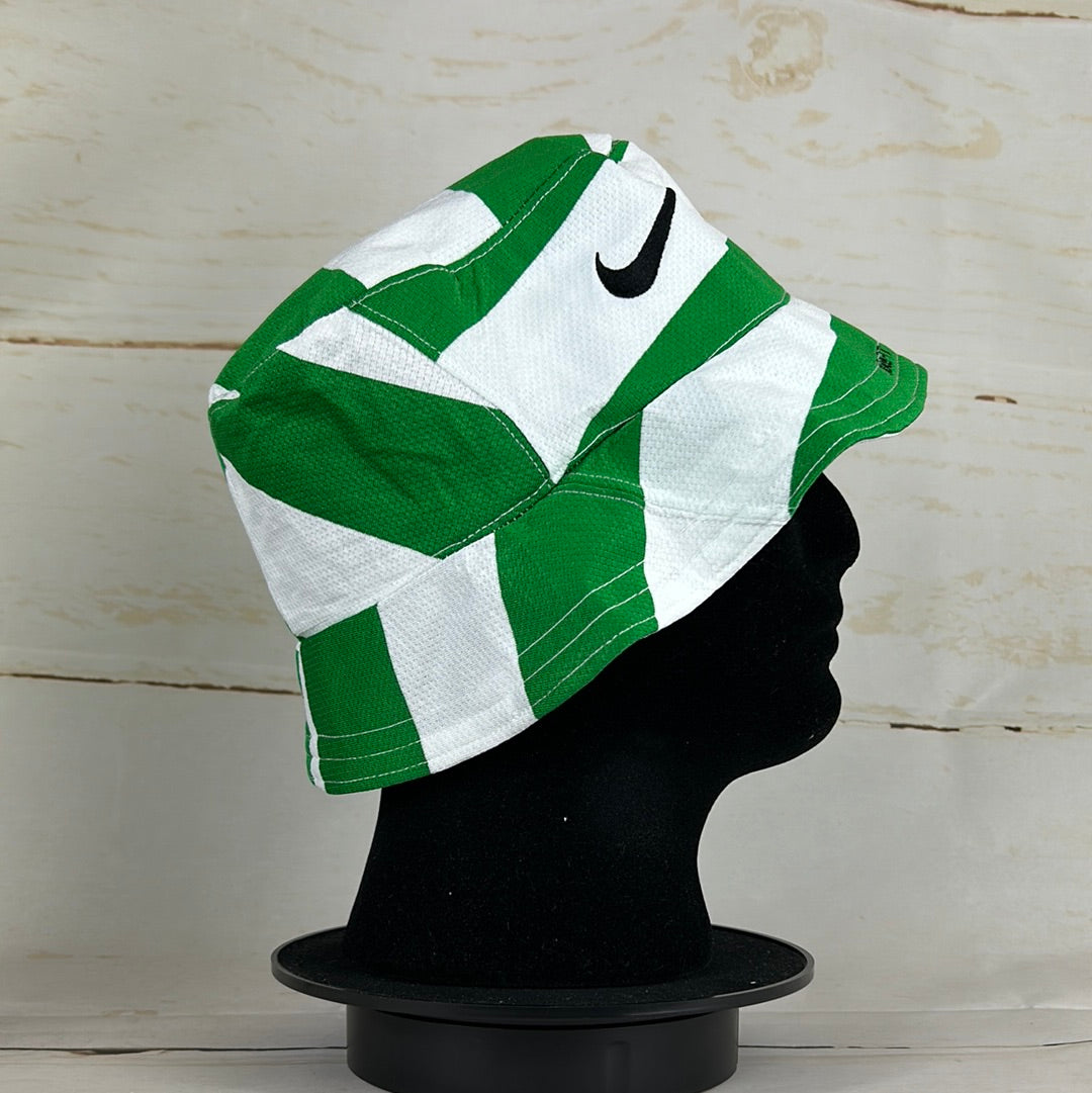 Celtic 2007-2008 Upcycled Home Shirt Bucket Hat