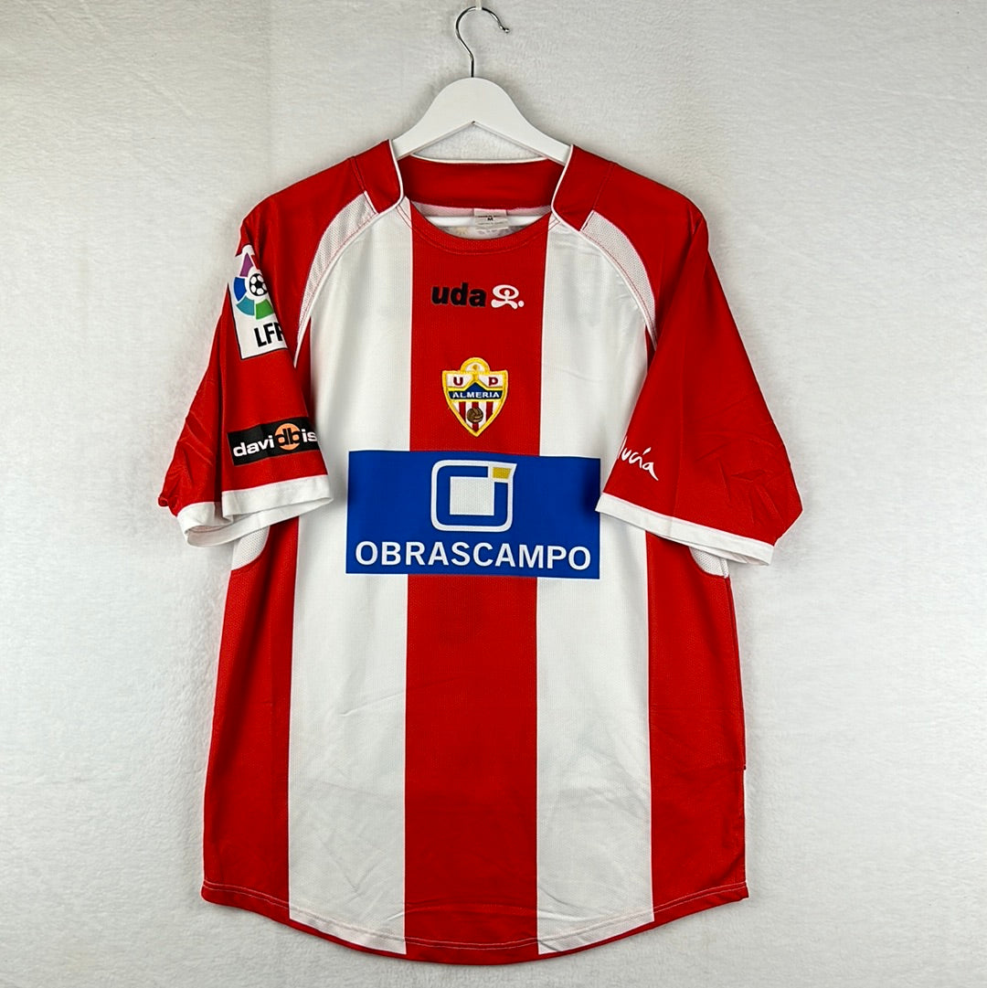 U. D. Almeria 2007-2008 Player Issue Home Shirt - Medium - Felipe Melo 4