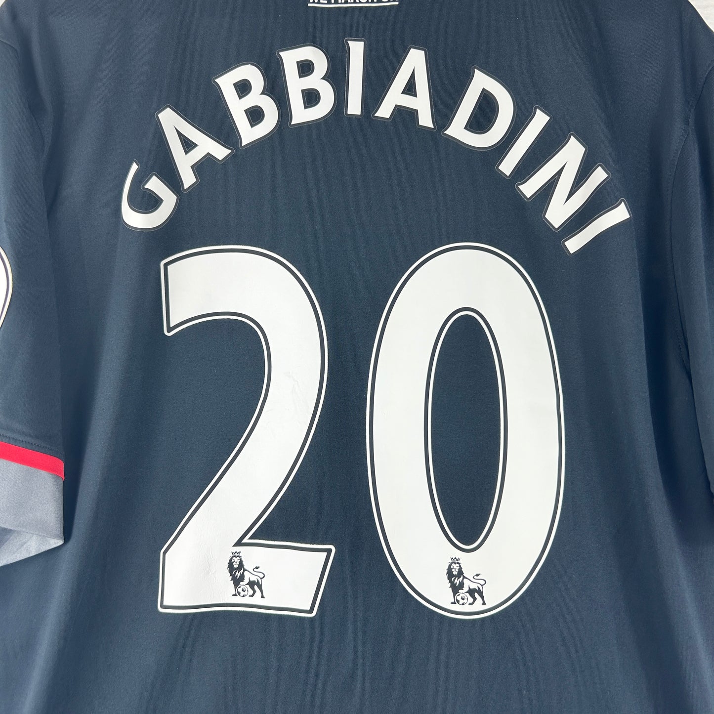 Southampton 2016/2017 Away Shirt - Gabbiadini 20 - Extra Large