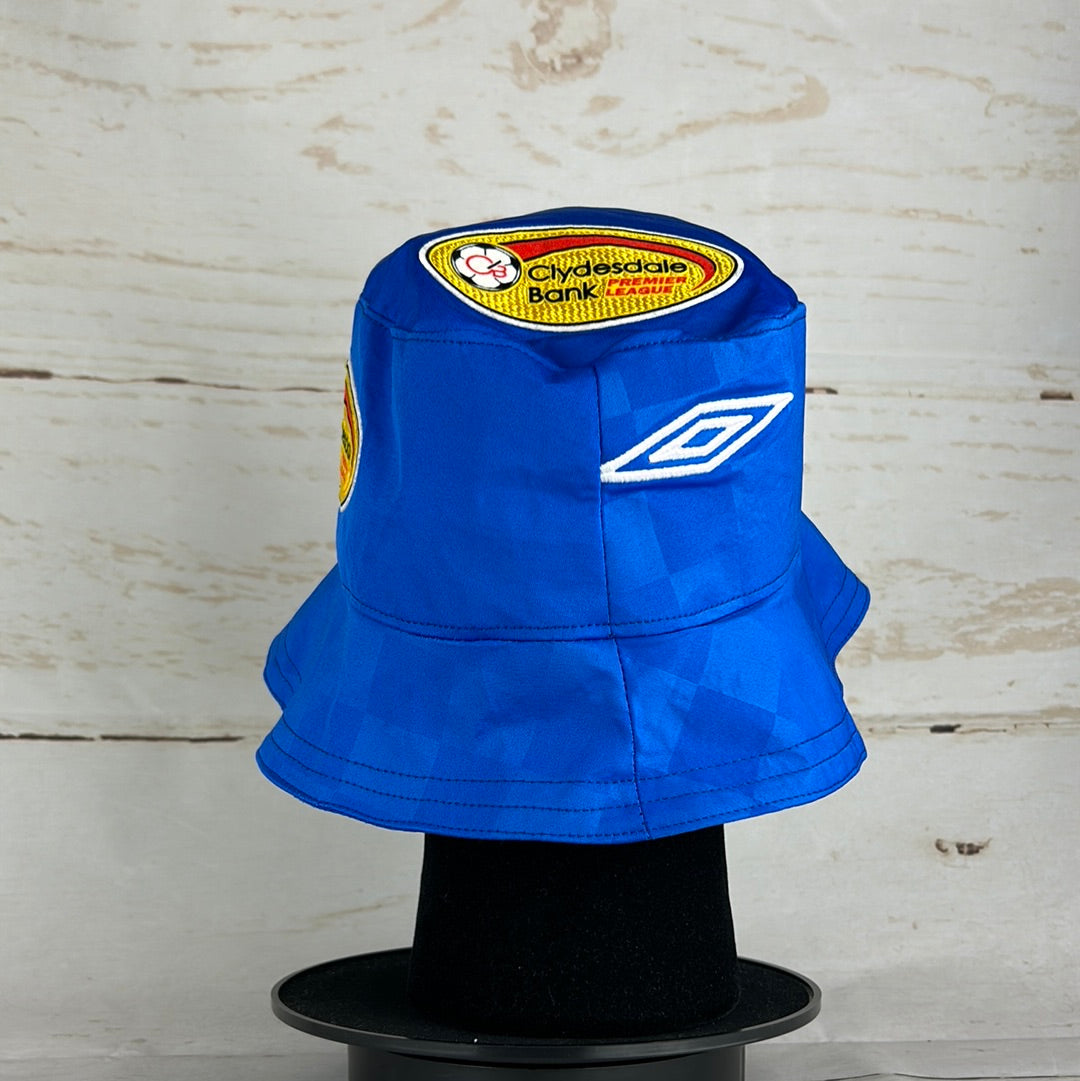 Rangers Upcycled Home Shirt Bucket Hat