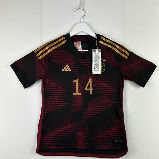 Germany 2022 Youth Away Shirt - Musiala 42 Print - New With Tags