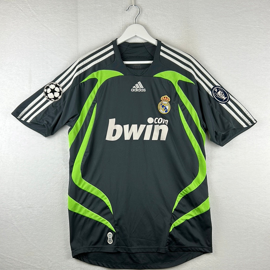 Real Madrid 2007-2008 Third Shirt - Large - Good Condition
