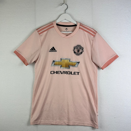 Manchester United 2018/2019 Third Shirt - Pink - 8.5/10 - Size Small - CG0038