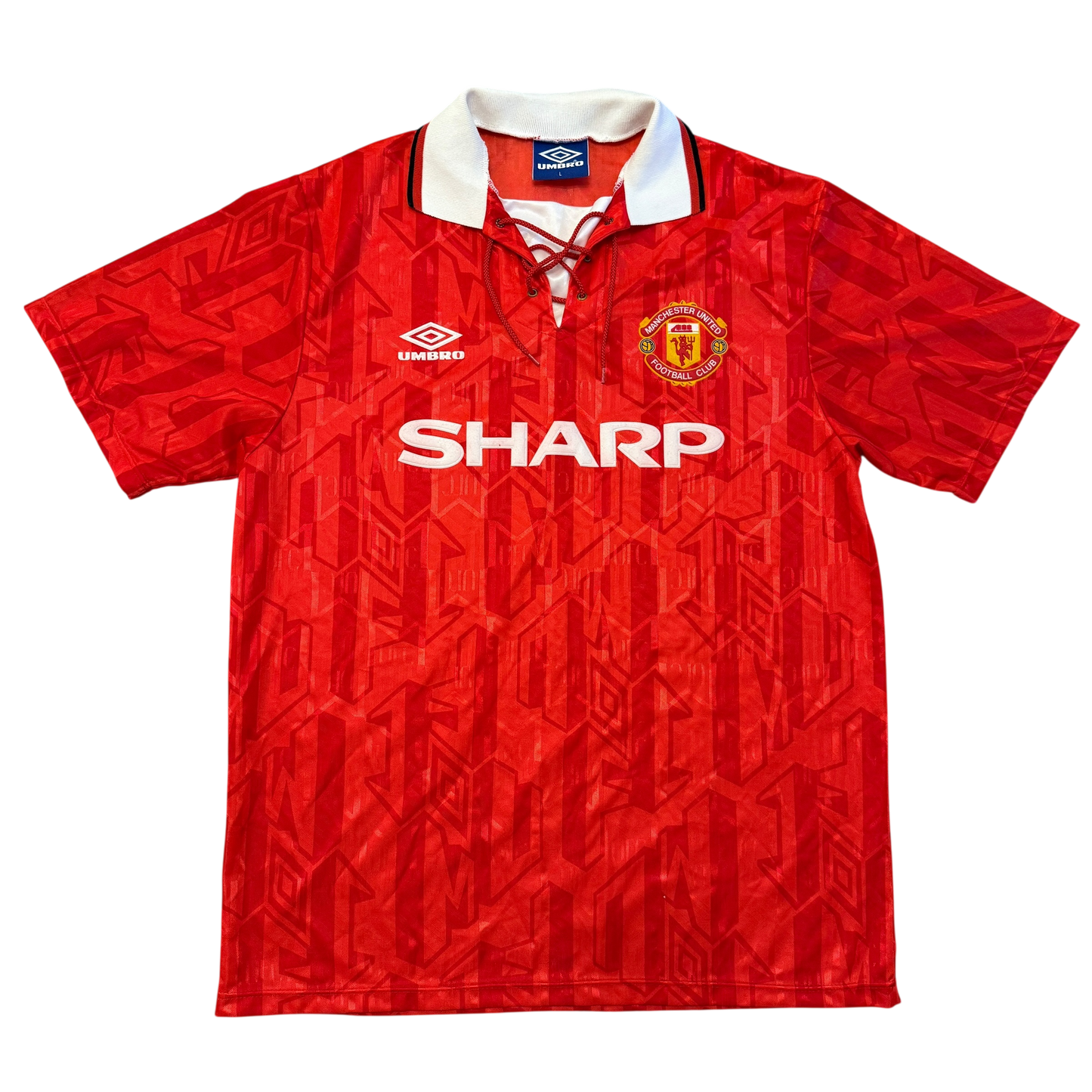 Manchester United 1992-1993-1994 Home Shirt - Large