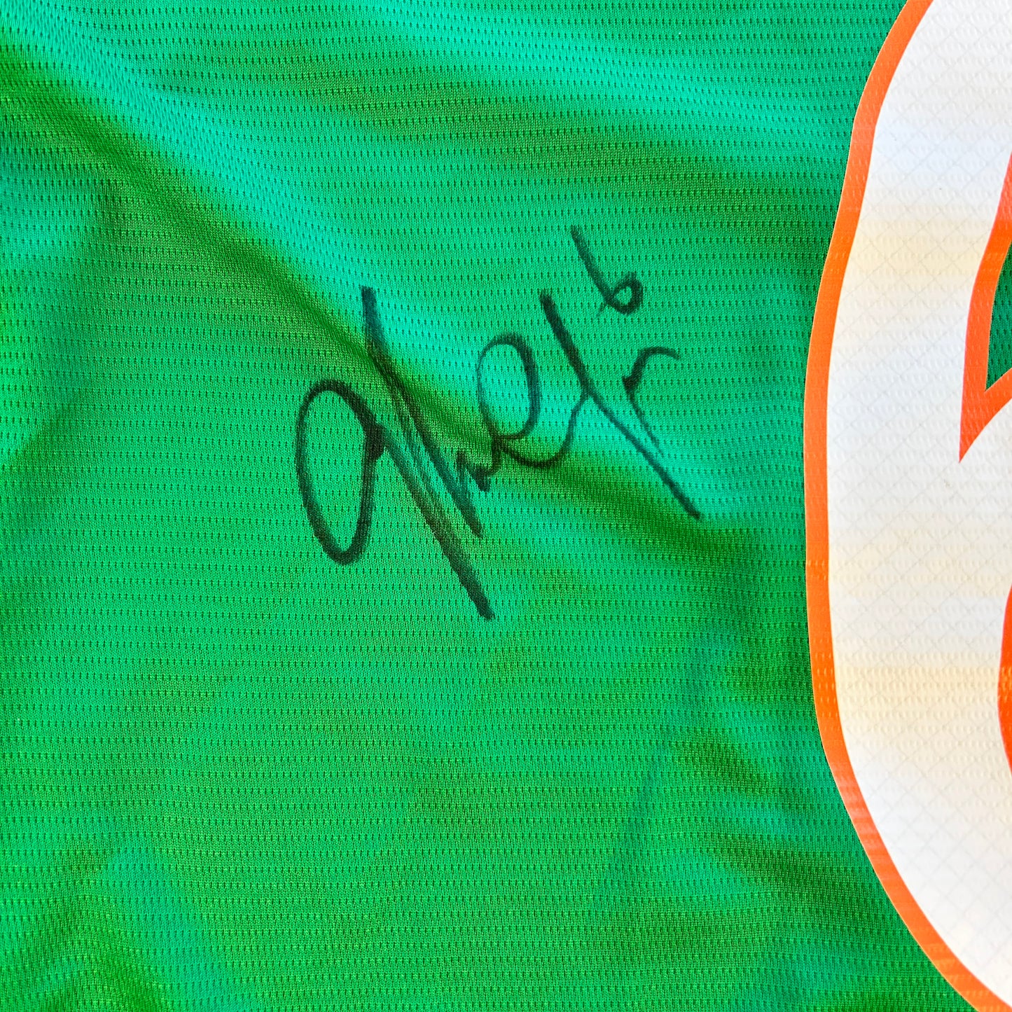 Ireland 2018 Signed Home Shirt - Whelan 6