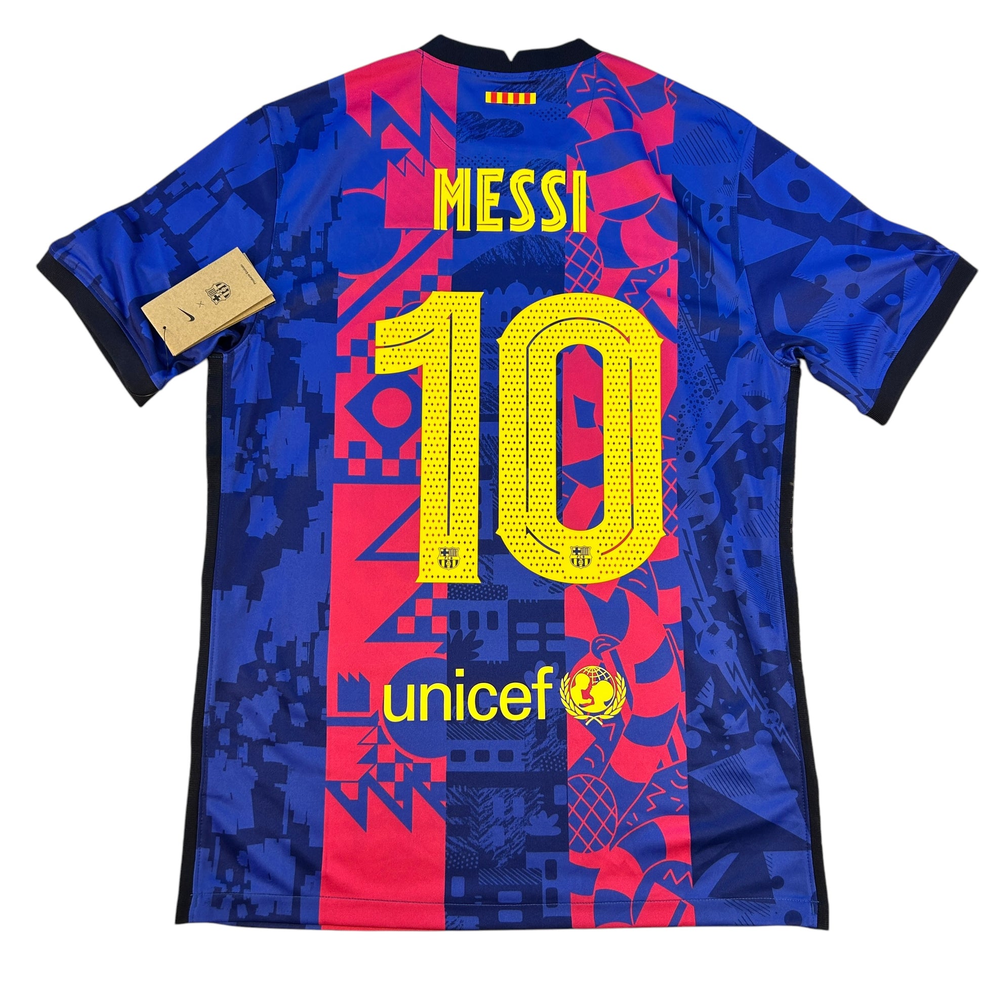 Barcelona 2021/2022 Third Shirt Messi 10 print