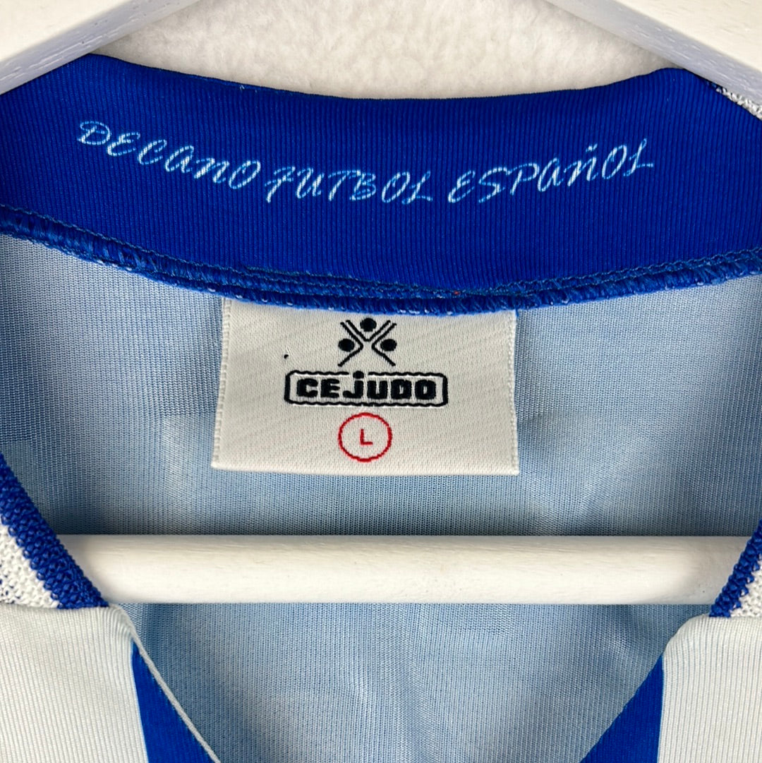Recreativo de Huelva 2007-2008 Match Worn Home Shirt - Large - Rosu 11