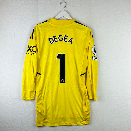 Manchester United 2022/2023 Player Issue Third Goalkeeper Shirt - De Gea 1