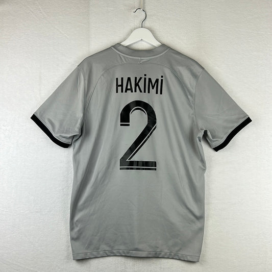 Vintage Paris Saint Germain 2022-2023 Away Shirt - Large - Hakimi 2