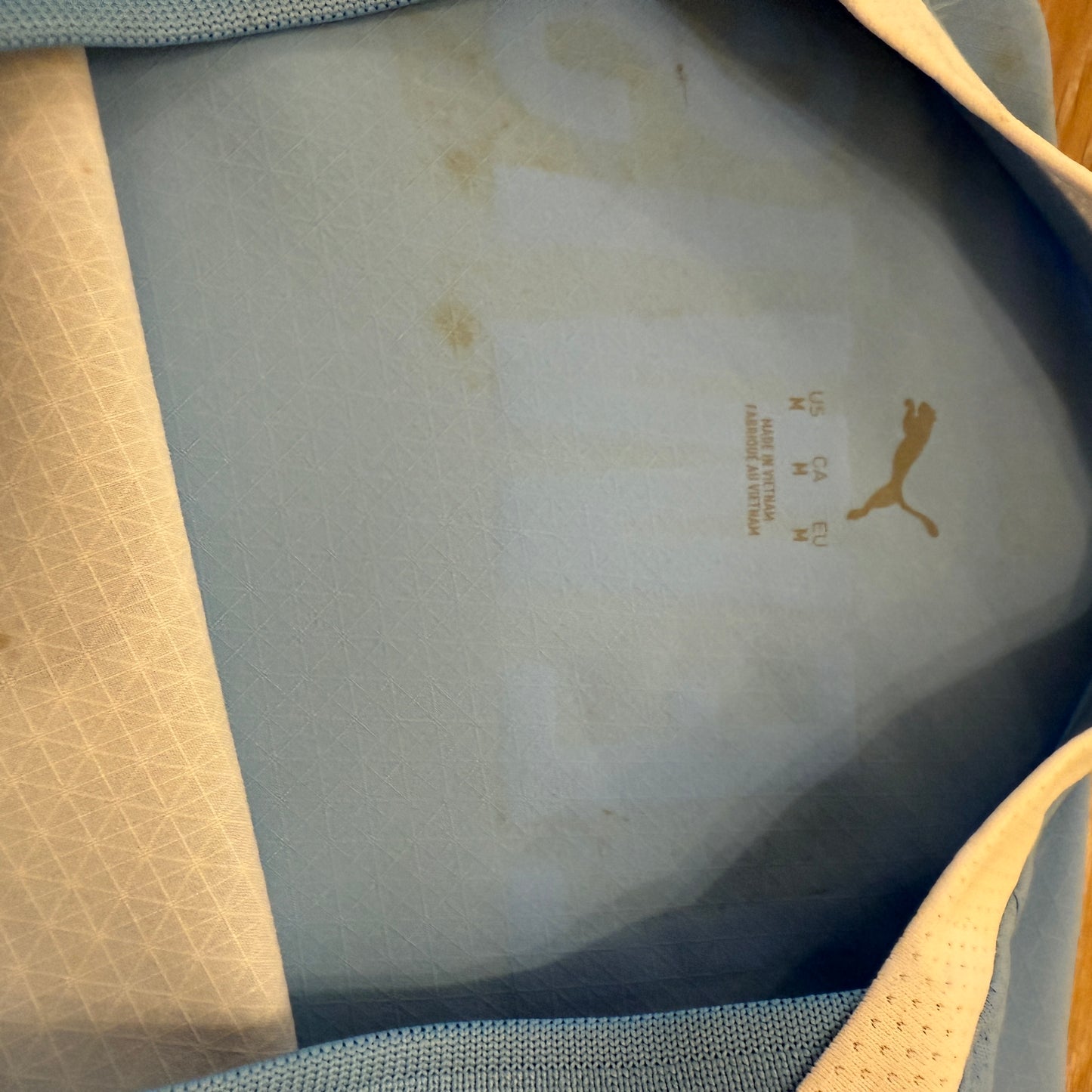 Manchester City 2025-2026 Match Worn Home Shirt