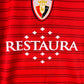 Osasuna 2006-2007 Player Issue L/S Home Shirt - Large - David Lopez 16