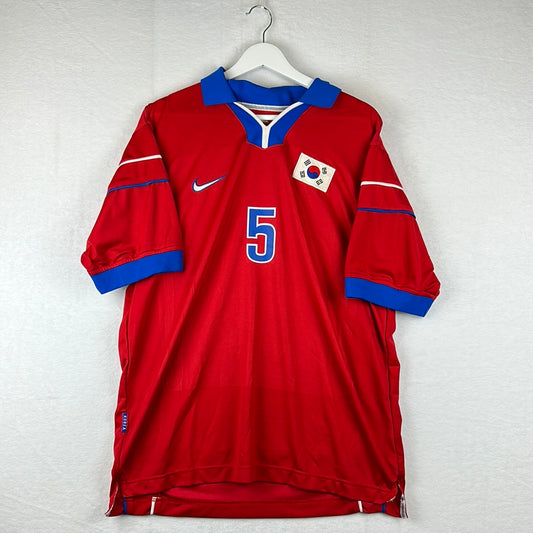 South Korea 1999 Match Worn Shirt