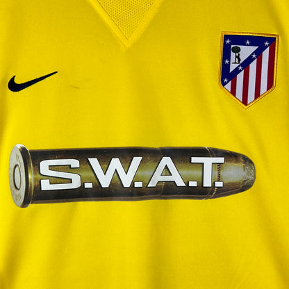 Atletico Madrid 2003/2004 Player Issue Away Shirt - Paunovic 20 - Swat