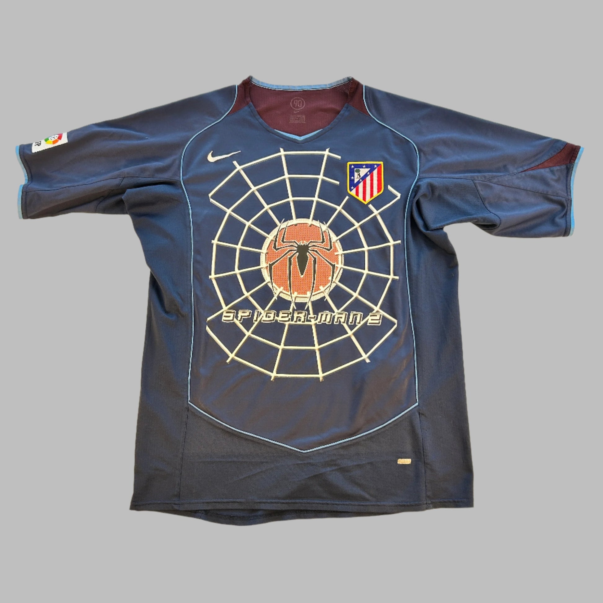 Atletico Madrid 2004/2005 Away Shirt Spiderman Torres