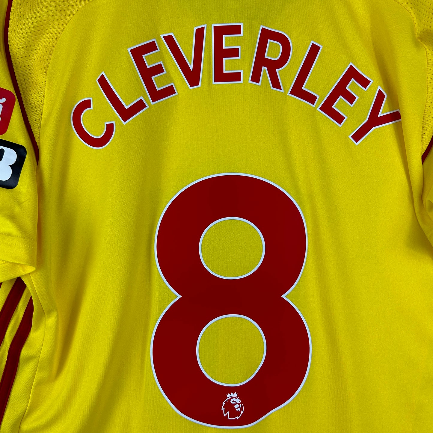 Watford 2017/2018 Match Issued Home Shirt - Cleverley 8