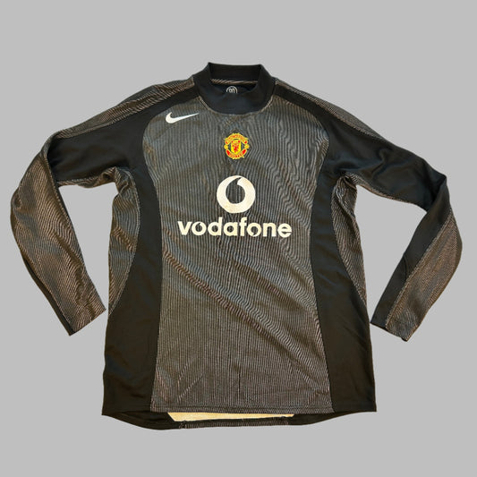 Manchester United 2005/2006 Goalkeeper Shirt - Front with Vodafone sponsor