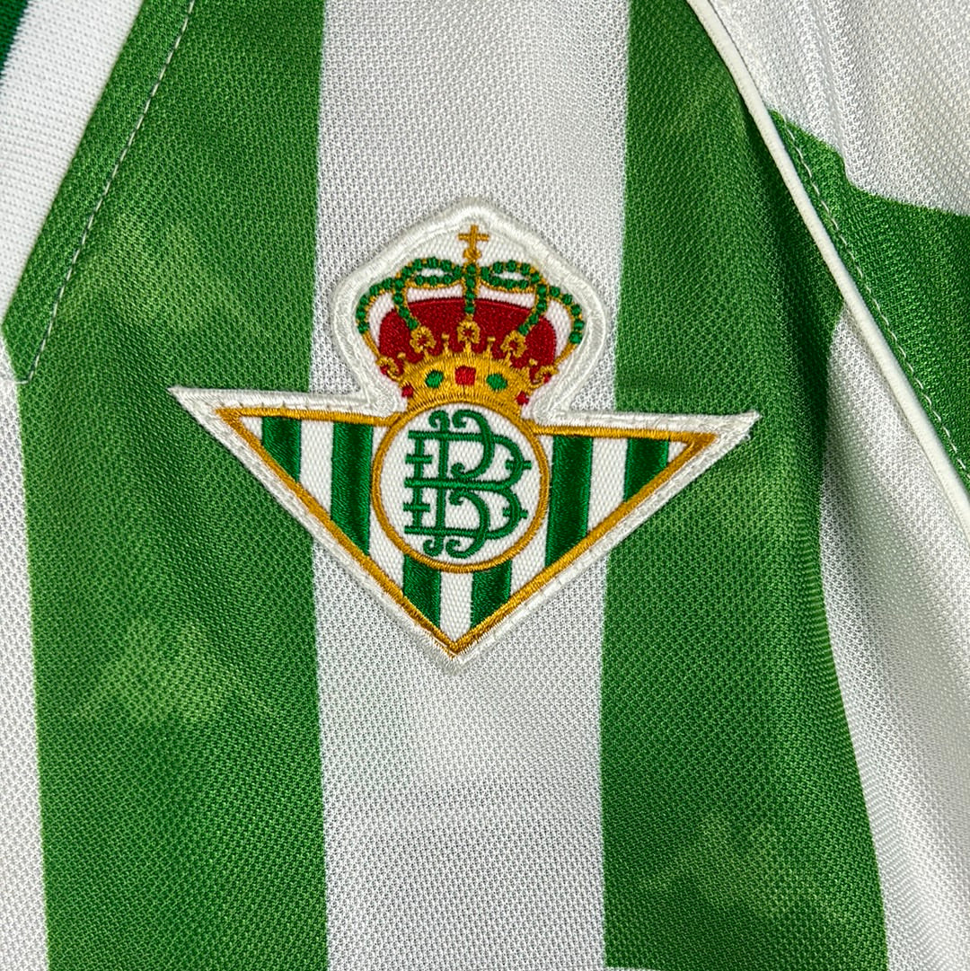 Real Betis 1997/1998 Match Issued Home Shirt - Otero 14