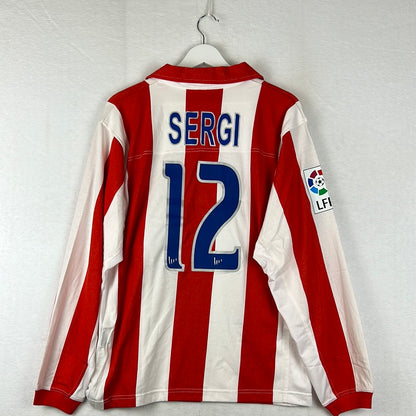 Atletico Madrid 2002/2003 Player Issue Home Shirt - Sergi 12 - Big Fish