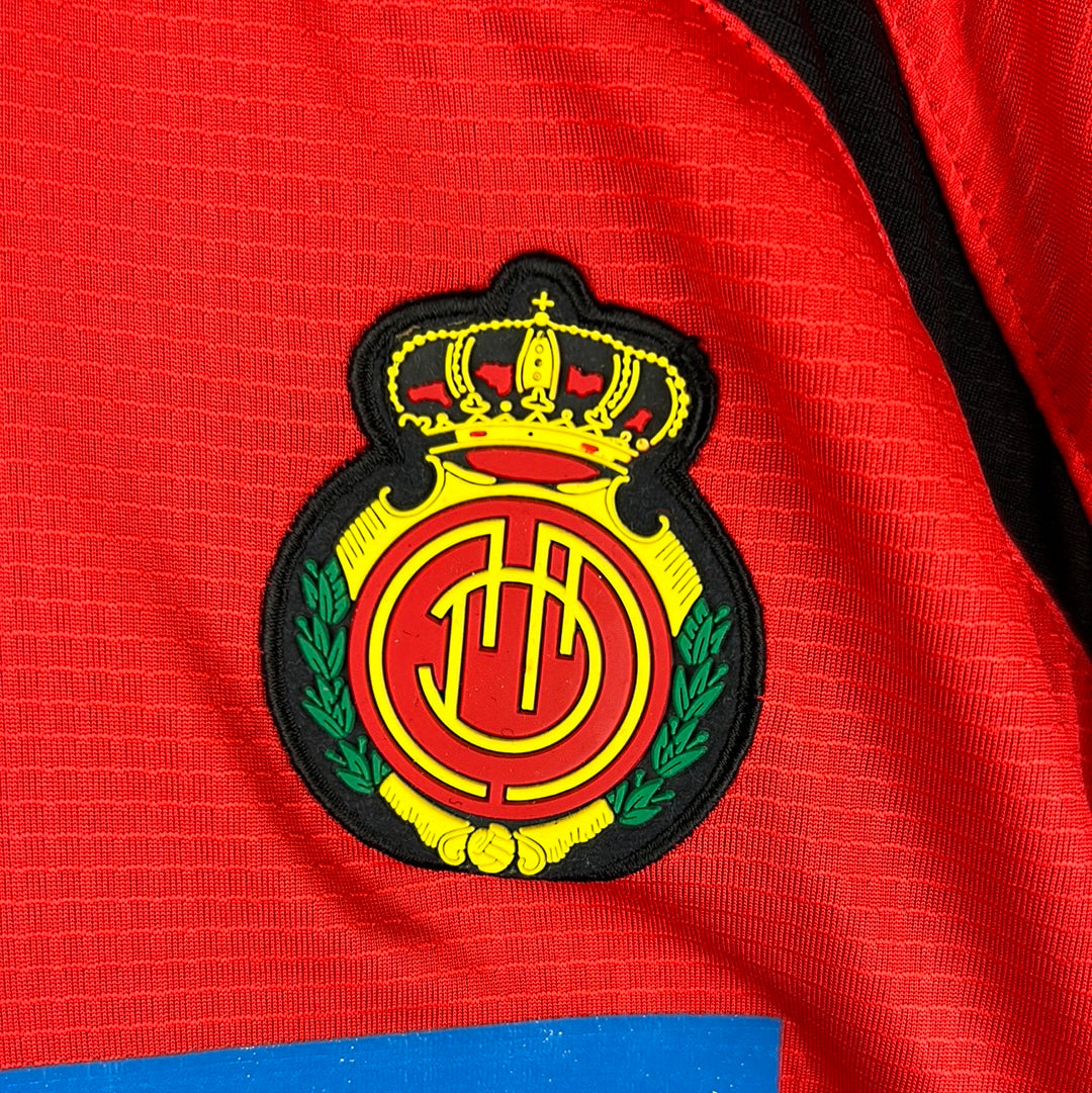 Real Mallorca 2007-2008 Player Issue Home Shirt - Small - Ibagaza 10