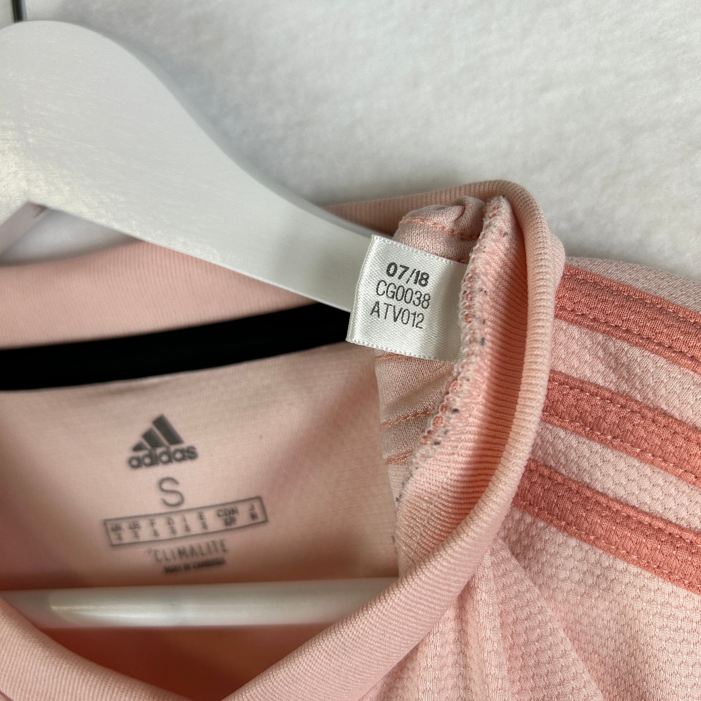 Manchester United 2018/2019 Third Shirt - Pink - 8.5/10 - Size Small - CG0038