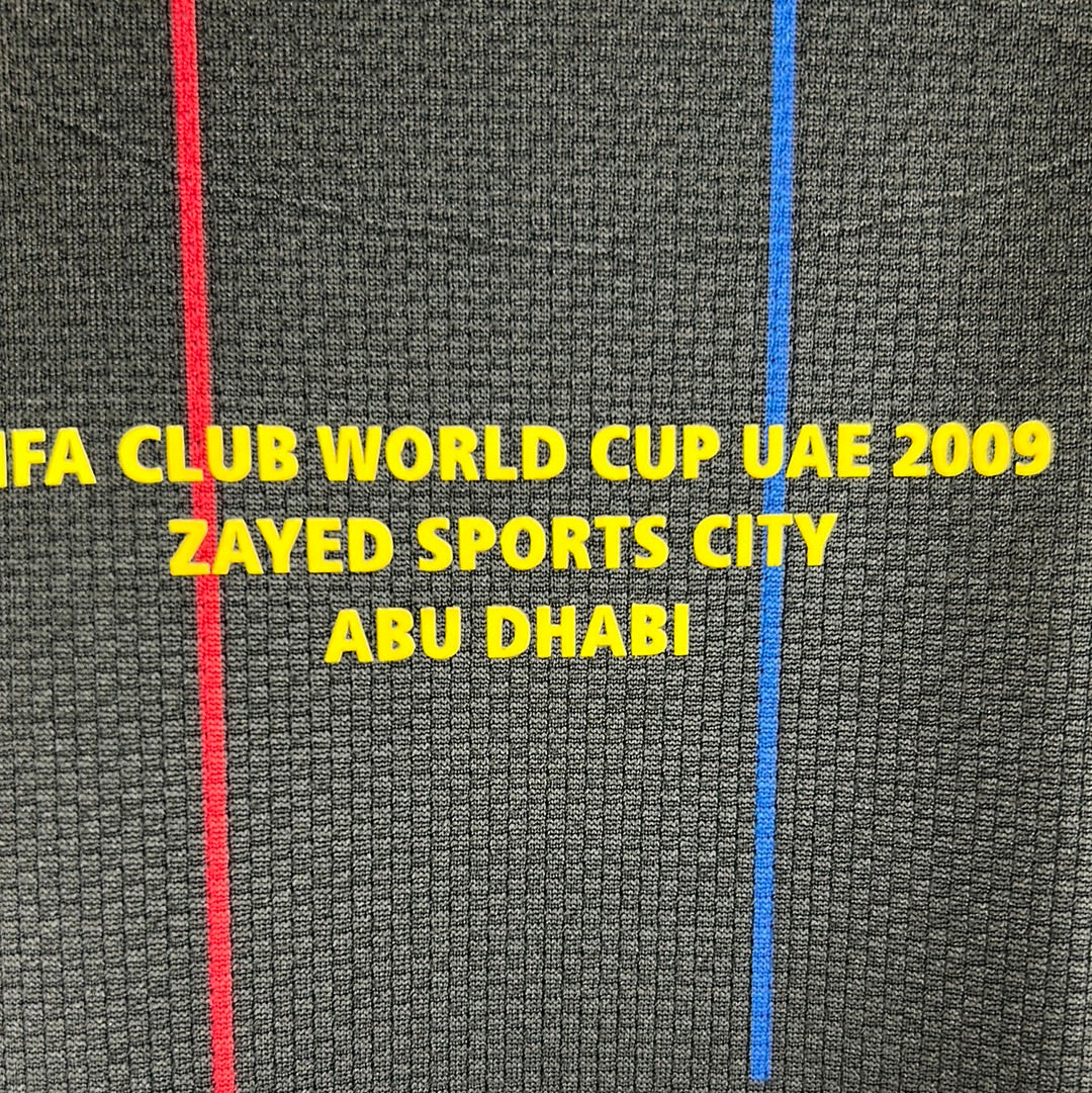 Barcelona 2009/2010 Player Issue Third Goalkeeper Shirt - Valdes 1 - WCC Dubai