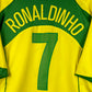 Brazil 2004 Home Shirt - XL- Ronaldinho 7 - Excellent Condition