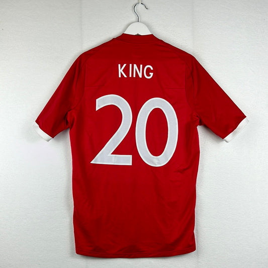 England Match Issued  2010 Away Shirt v Solvenia - Player Shirt