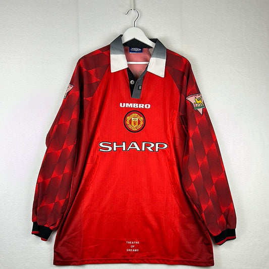 Manchester United 1997/1998 Player Issue Shirt - Irwin 3