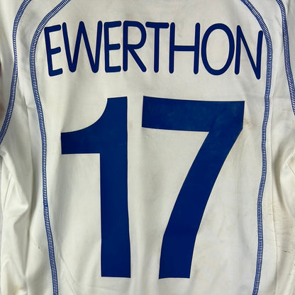 Real Zaragoza 2005-2006 Match Worn Home Shirt - Small - Ewerthon 17