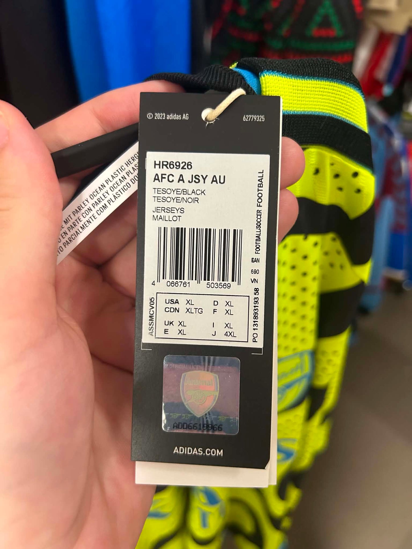 Arsenal 2023-2024 Authentic Away Football Shirt (BNWT) XL