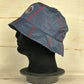 Paris Saint Germain 2008/2009 Upcycled Shirt Bucket Hat