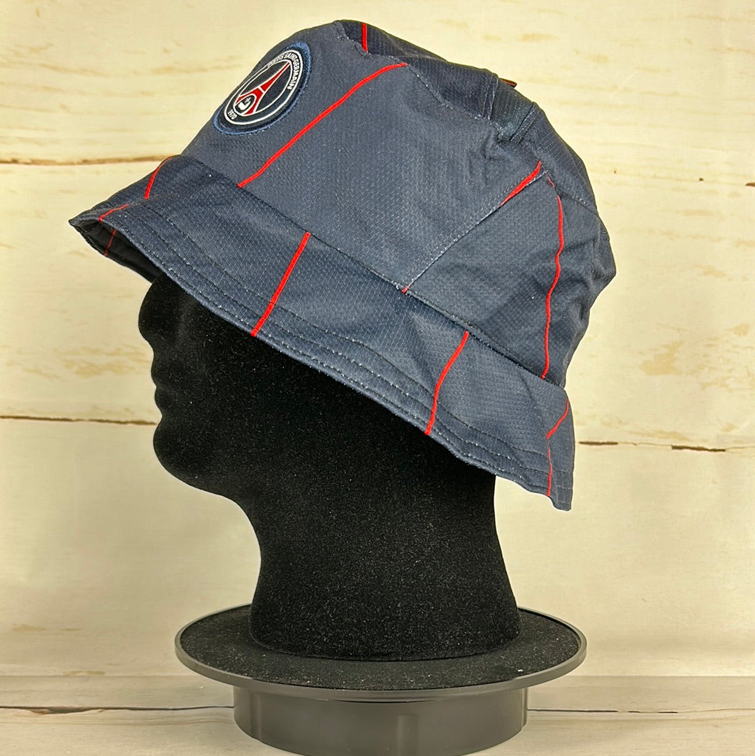 Paris Saint Germain 2008/2009 Upcycled Shirt Bucket Hat