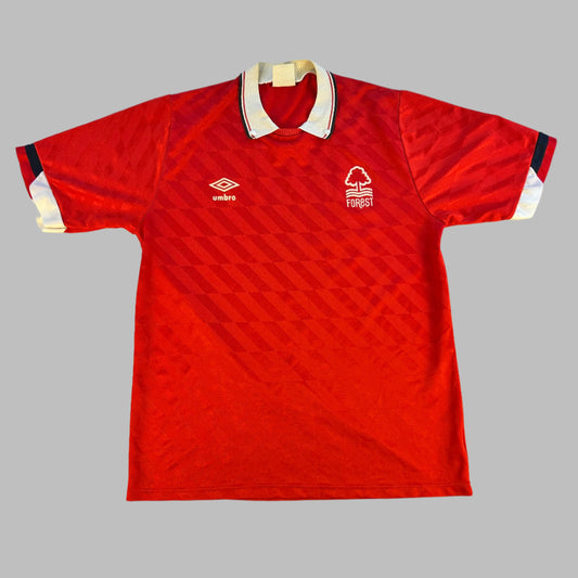 Nottingham Forest 1988-1989-1990 Home Shirt - Excellent