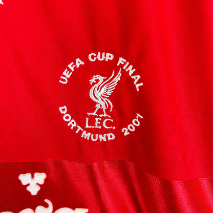 Liverpool UEFA Cup Final Home Shirt 2001 - New With Tags XL