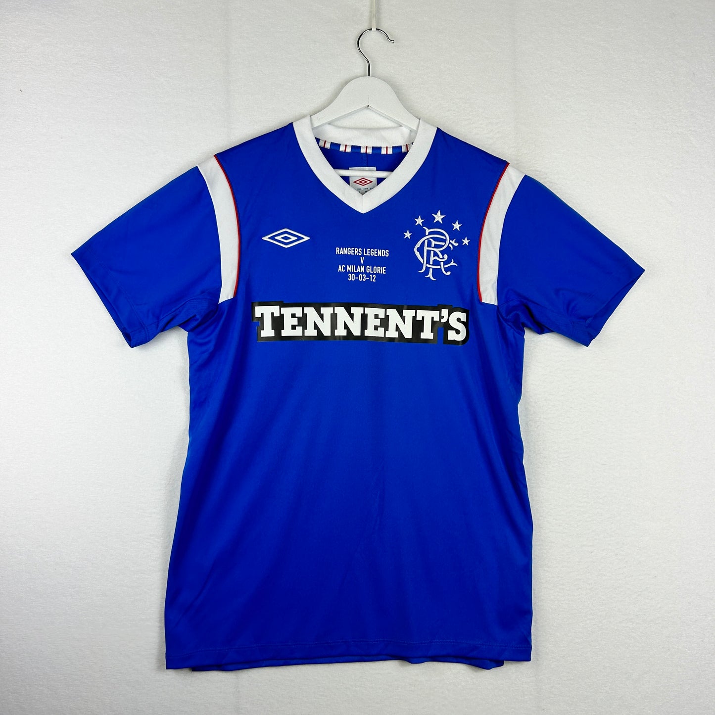 Glasgow Rangers Legends Player Issue Shirt - Laudrup 11