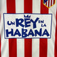 Atletico Madrid 2004/2005 Match Worn Home Shirt - Garcia Calvo 5 - Un Rey En La Habana