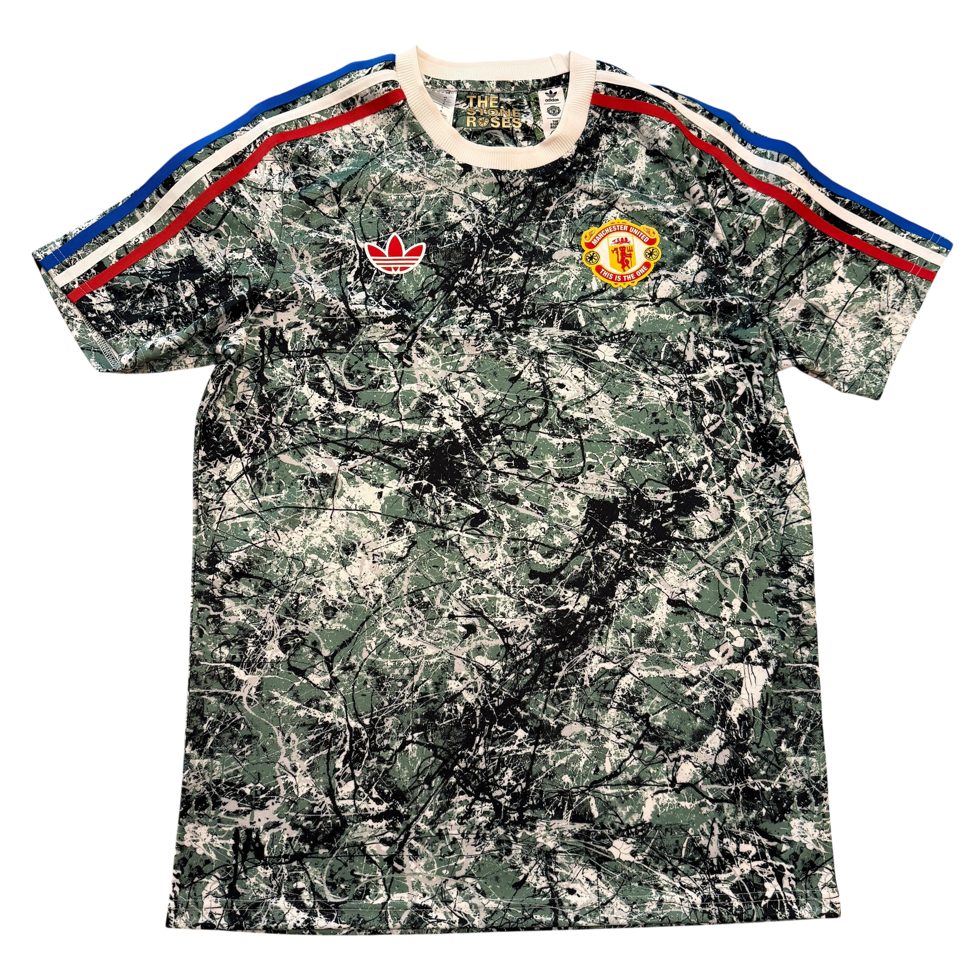 Manchester United Stone Roses Icons Shirt  Front