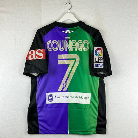 Malaga 2006-2007 Match Worn Away Shirt - Large - Counago 7