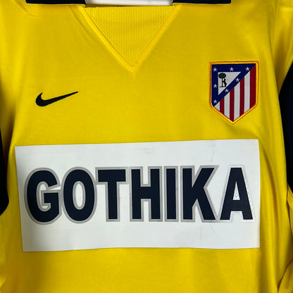 Atletico Madrid 2003/2004 Player Issue Away Shirt - Musampa 8 - Gothica