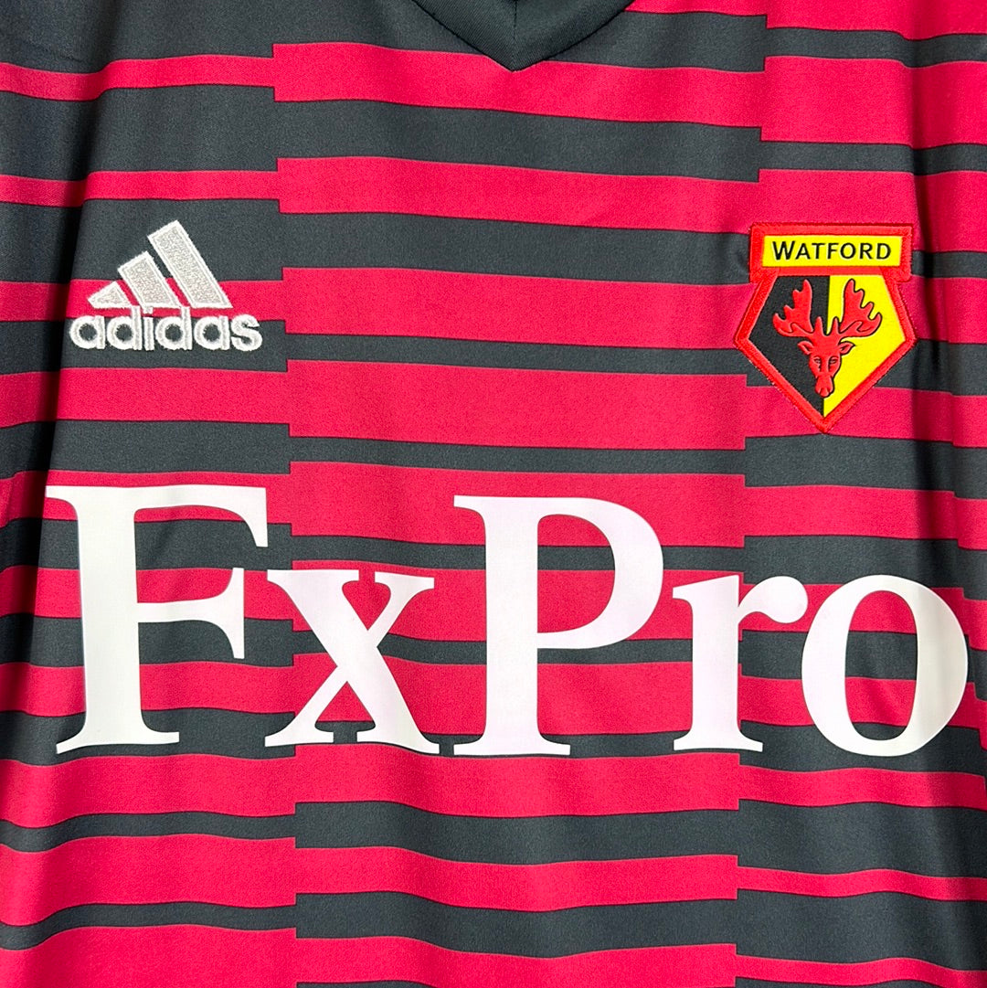 Watford 2018/2019 Match Issued Away Goalkeeper Shirt - Foster 26