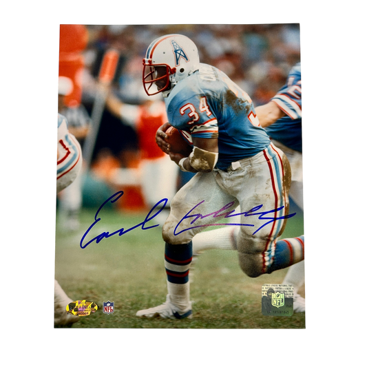 Earl Campbell Signed Photo