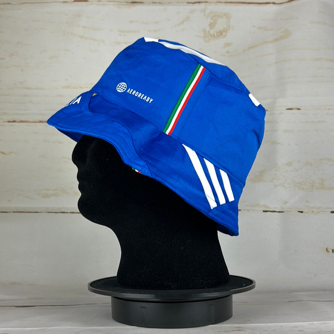 Italy 23 Upcycled Home Shirt Bucket Hat